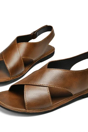 2025 Summer New Men'S Sandals Comfortable Lightweight Anti Slip Soft Home Sandals