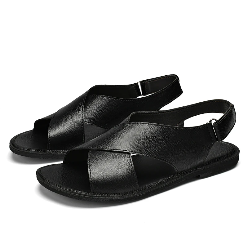 2025 Summer New Men'S Sandals Comfortable Lightweight Anti Slip Soft Home Sandals - Image 4