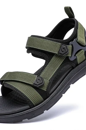 2025 Summer Men Sandals Fashion Leisure Beach Holiday Sandals for Mens Lightweight Shoes New Outdoor Comfortable Casual Sandalie